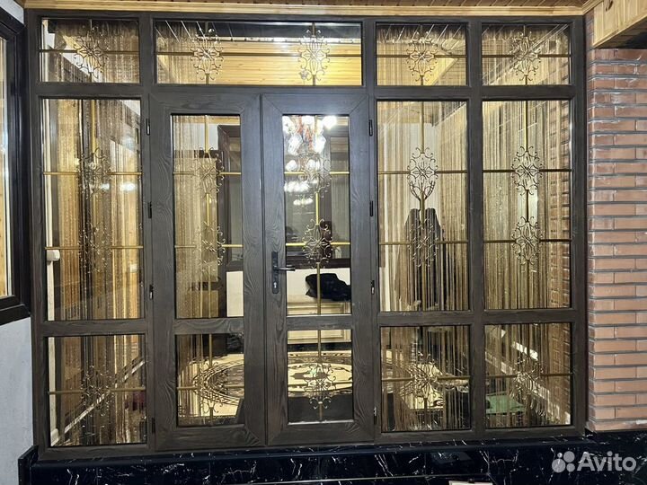Пластиковые Витражи 400х290 162
