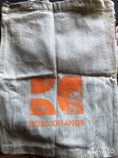 Сумка шоппер оригинал Hugo Boss orange