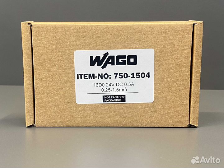 Wago 750-1504 новый, 2 шт