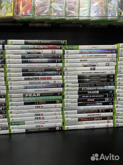 Xbox 360 Б/У игры пор 32В