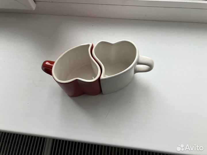 Кружки в форме сердца