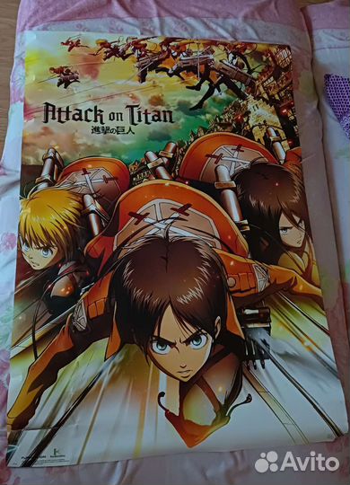 Плакаты постеры аниме