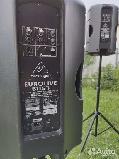 Behringer Eurolive B115D комплект 2шт