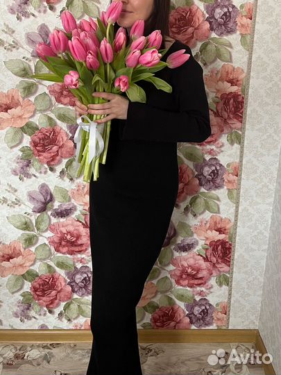 Платье трикотажное