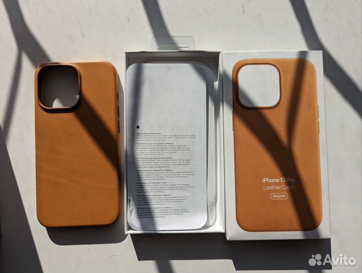 13 pro leather case