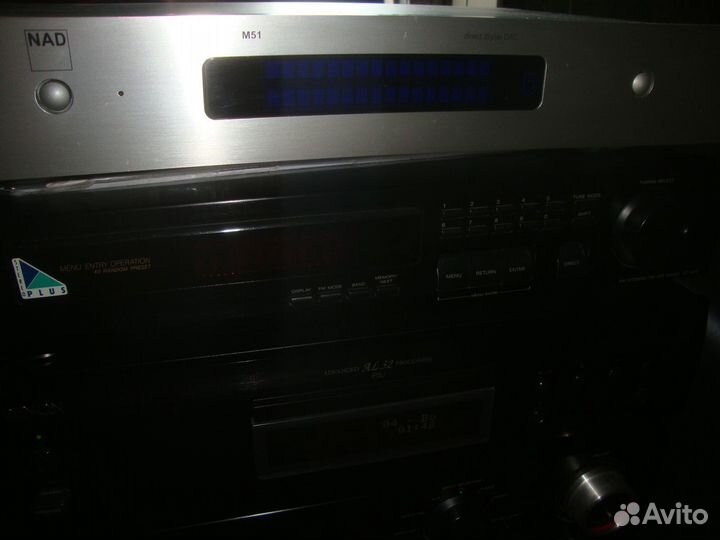 Цап NAD M51 и Polk S60E колонки