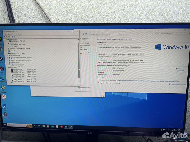 Пк на i7 и gtx750ti