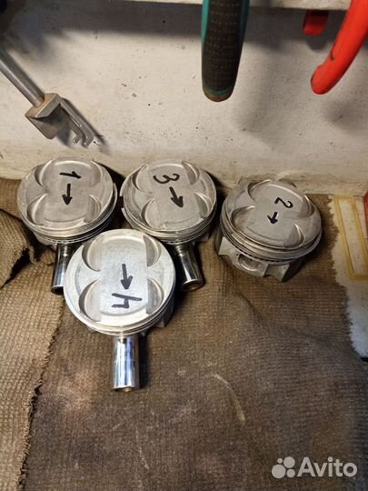 Поршни ковка ева 86,5 3s-gte