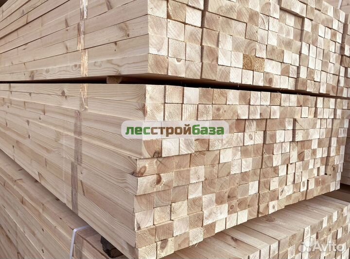 Брусок сухой строганный