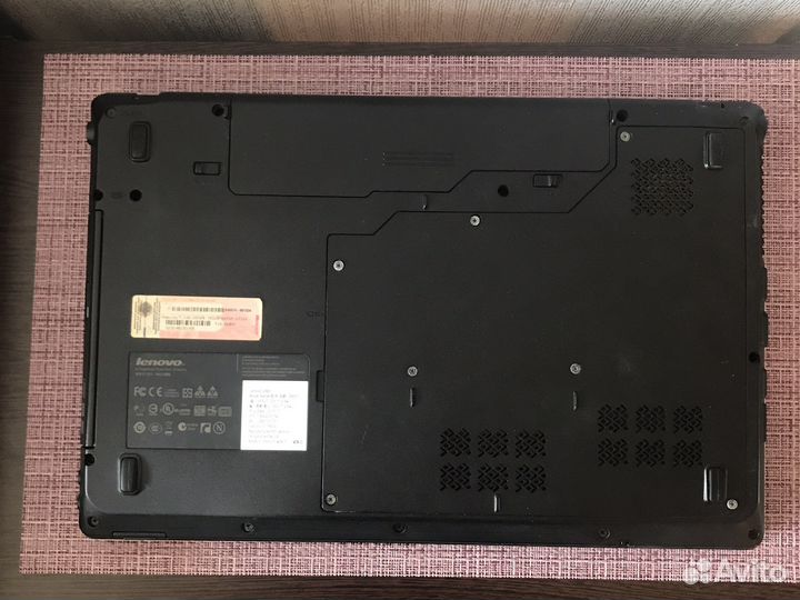 Ноутбук Lenovo g565 в разборе