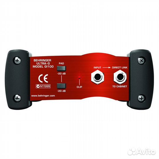 Директ-бокс Behringer ultra-G GI100