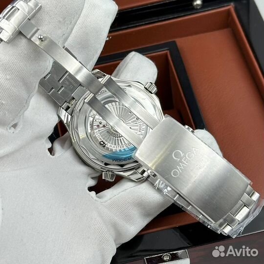 Часы omega seamaster 300m diver vsf black dial