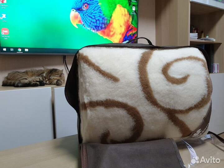 Новое одеяло из шерсти мериноса