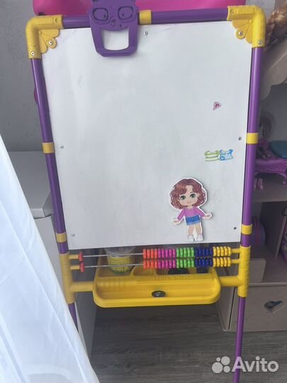 Мольберт детский двухсторонний