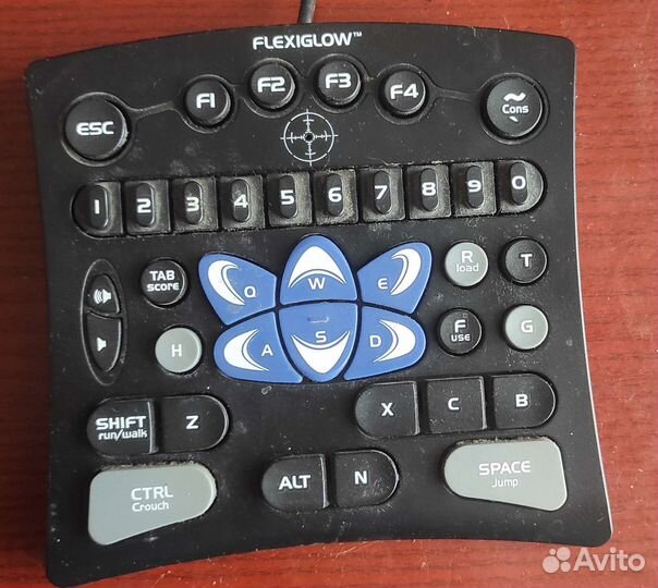 Игровой кейпад (клавиатура) Flexiglow Cyber Snipa