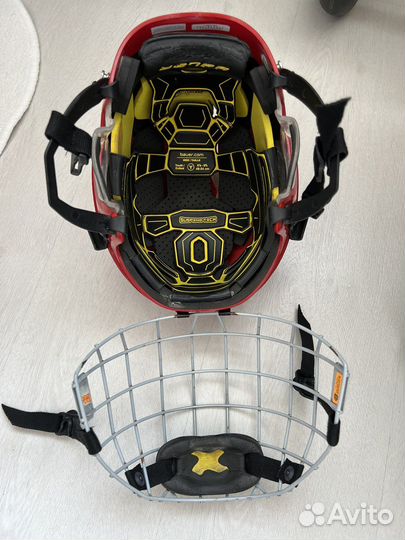 Шлем хоккейный детский bauer 49-54 б/у