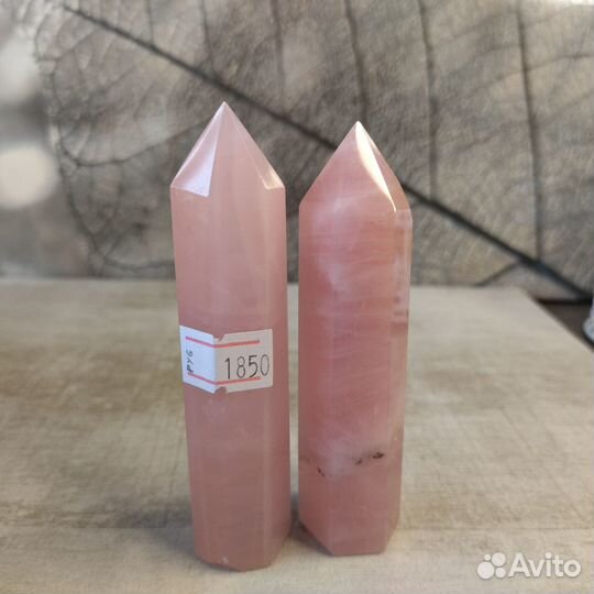 Розовый кварц. Кристаллы