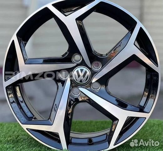 Литой диск в стиле Volkswagen R16 5x100