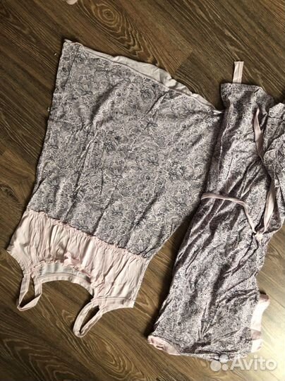 Ночнушка с халатом