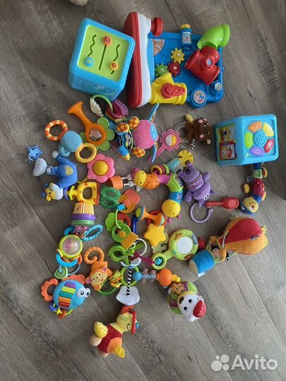 Игрушки, Погремушки до года