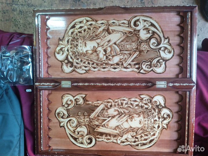 Нарды ручной работы зона