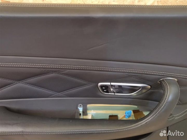 Обшивка двери передней левой Bentley Continent