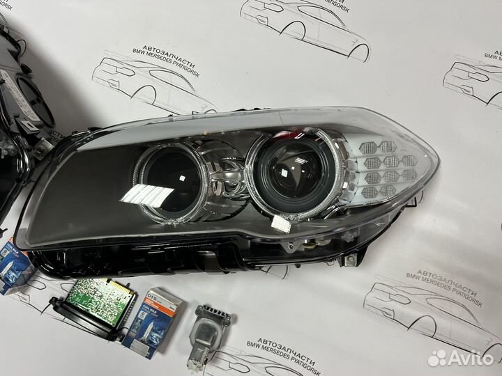 Фары BMW F10 дорестайлинг всборе с блоками