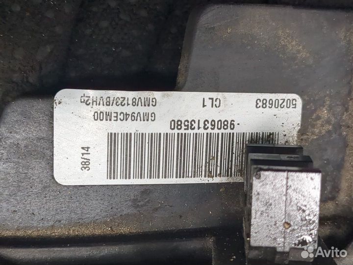 Вентилятор радиатора Peugeot 308, 2014