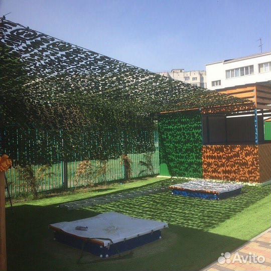 Маскировочная сетка на забор
