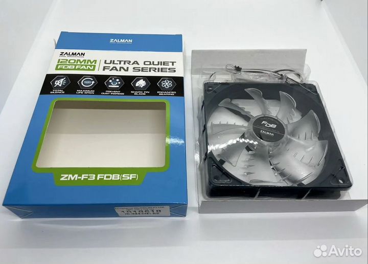 Вентилятор Zalman ZM-F3 FDB (SF), 120 мм