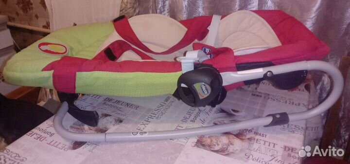 Шезлонг детский бу