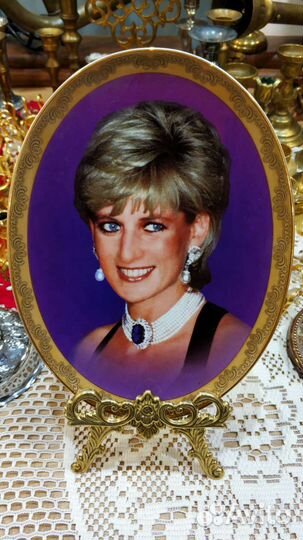 Тарелка с изображением Принцессы Дианы