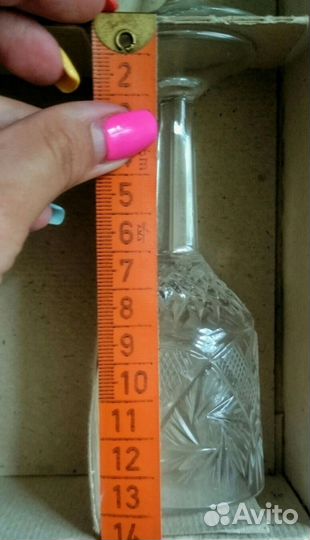 Новые хрустальные рюмки