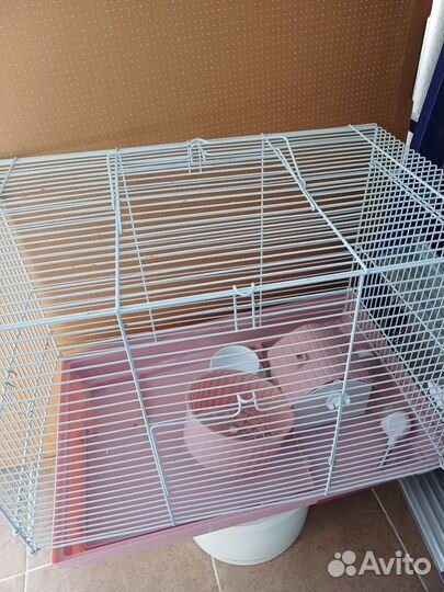 Клетка для грызунов 3х этажная