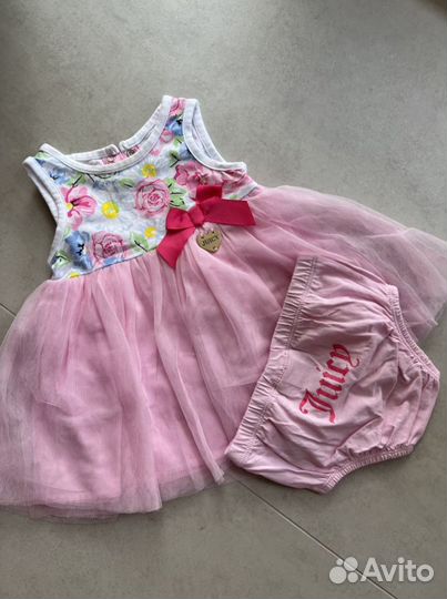 Juicy couture платье 12 мес