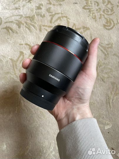 Объектив samyang 50 mm f 1.4 e-mount af