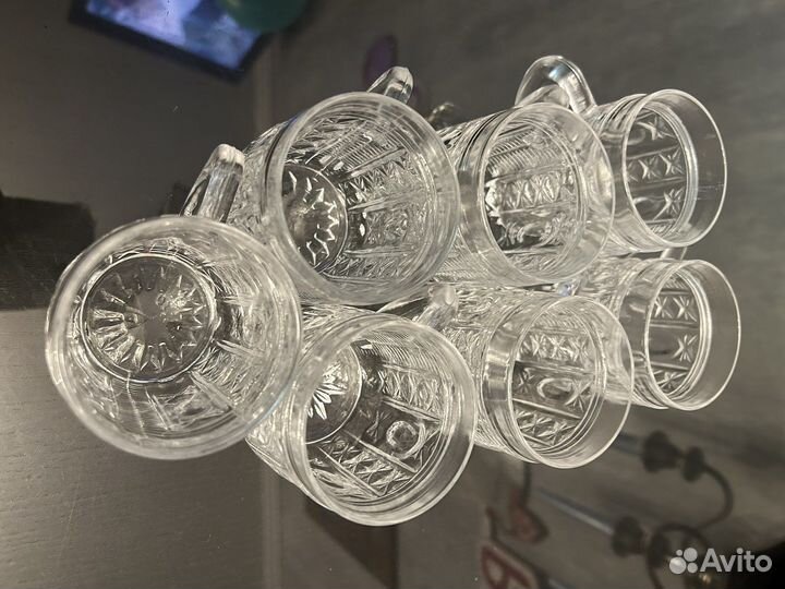 Хрустальные бокалы СССР