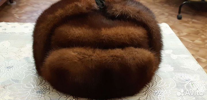 Мужская норковая шапка