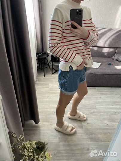 Джемпер хлопковый женский uniqlo