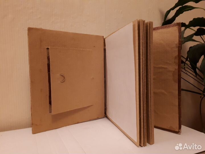 Фотоальбом из природных натуральных материалов