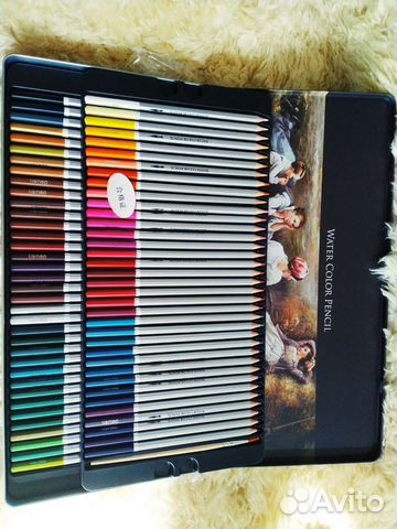 Новые Проф. Акварельные карандаши 72 цвета