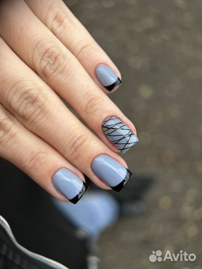 Коррекция наращивание ногтей