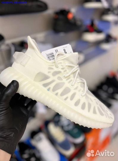 Кроссовки Adidas Yeezy white (Арт.62586)