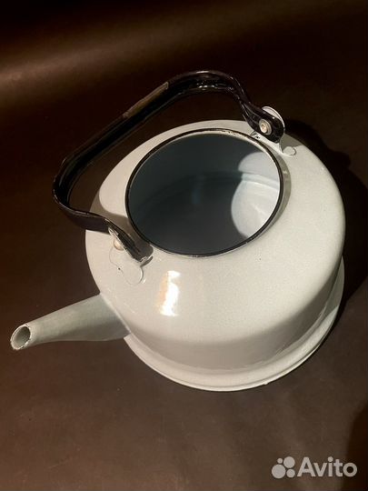 Чайник эмалированный СССР 3.5 литра