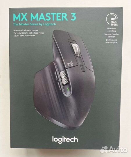 Беспроводная мышь Logitech MX Master 3s/3 Оригинал
