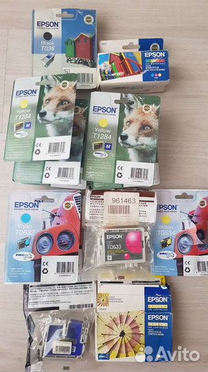Картриджи для принтера Epson оригинал