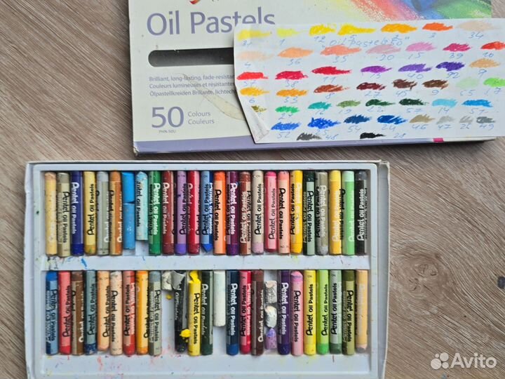 Масляная пастель Pentel 50 пентель