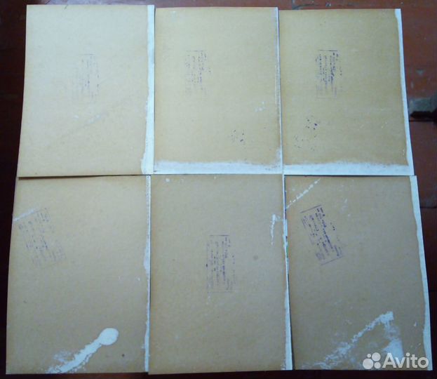 Холсты грунтованные на картоне (Картон), за 6 шт