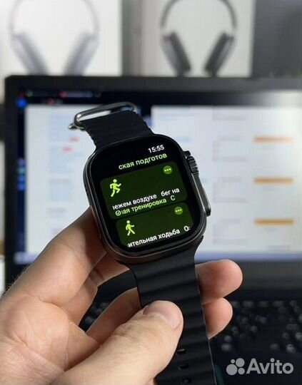 Часы Hk10 Ultra 3 black edition