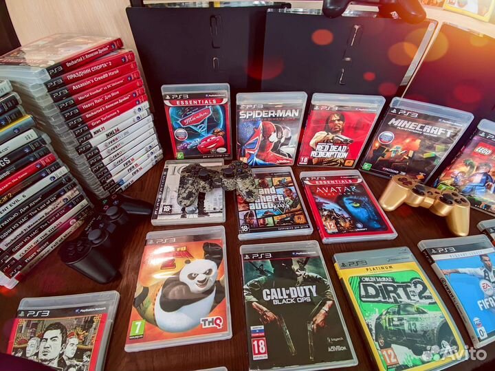 Ps3 Slim Прошитая + Топ Игры